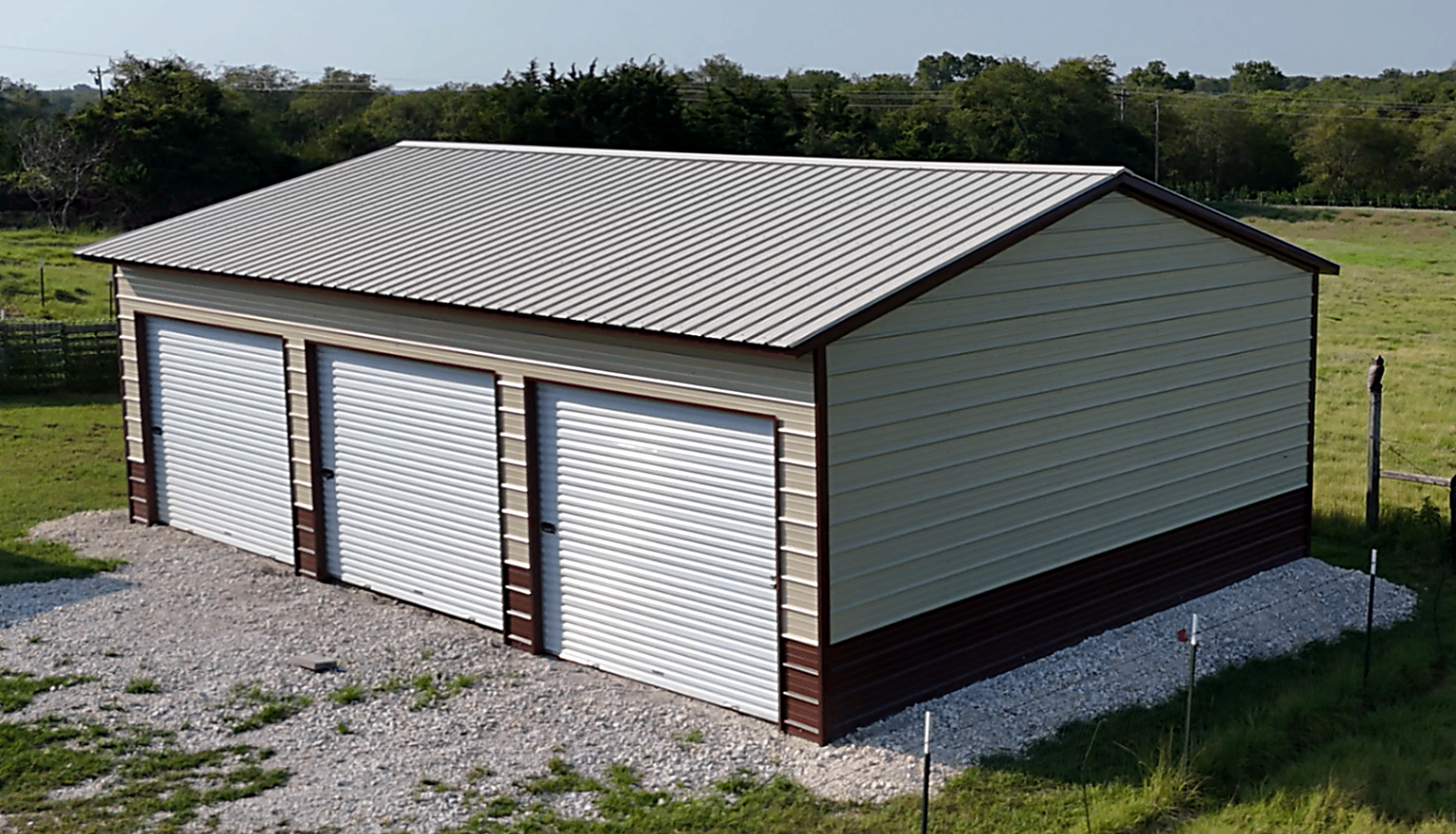 Triple-Bay Auto Garage