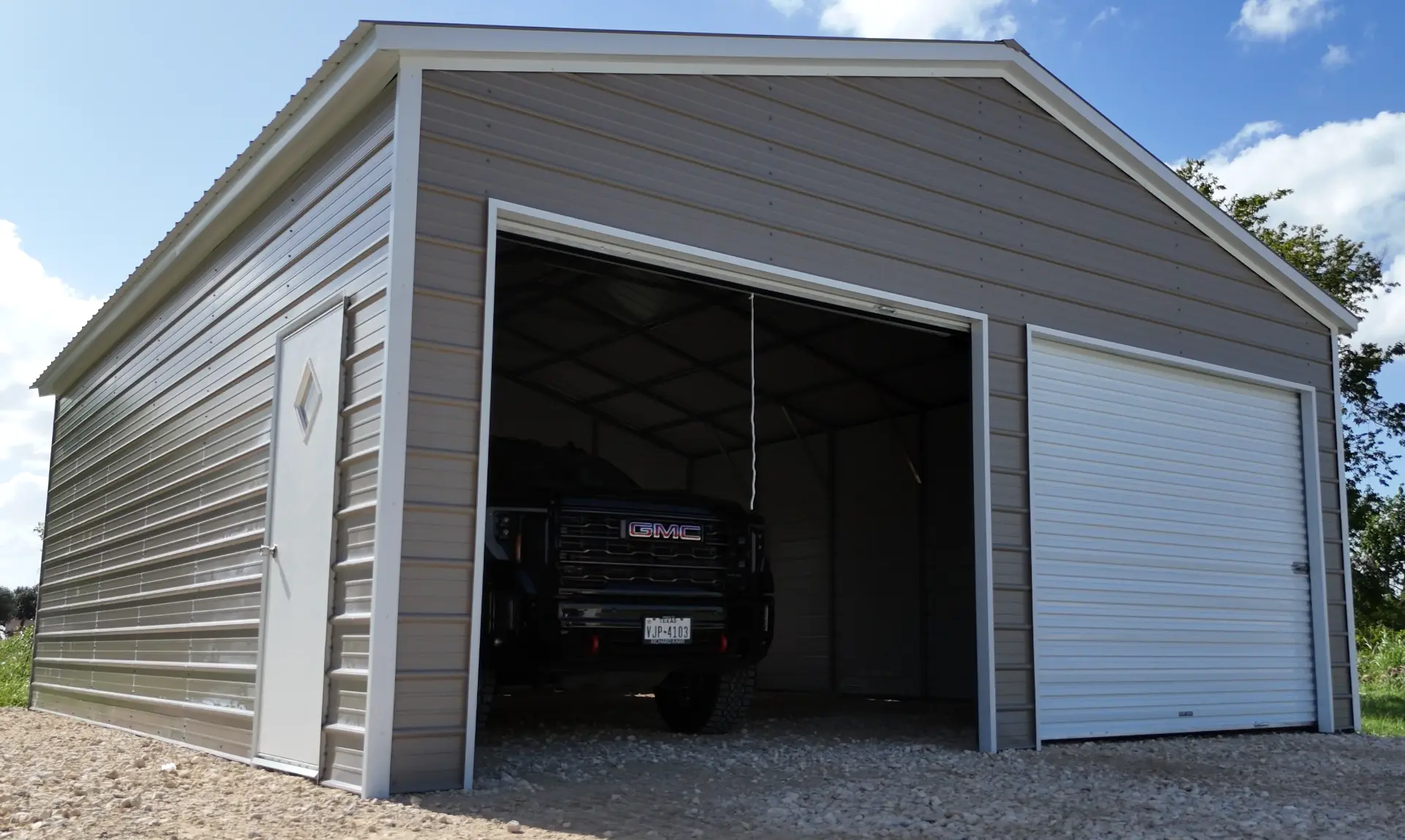 Two Vehicle Garage