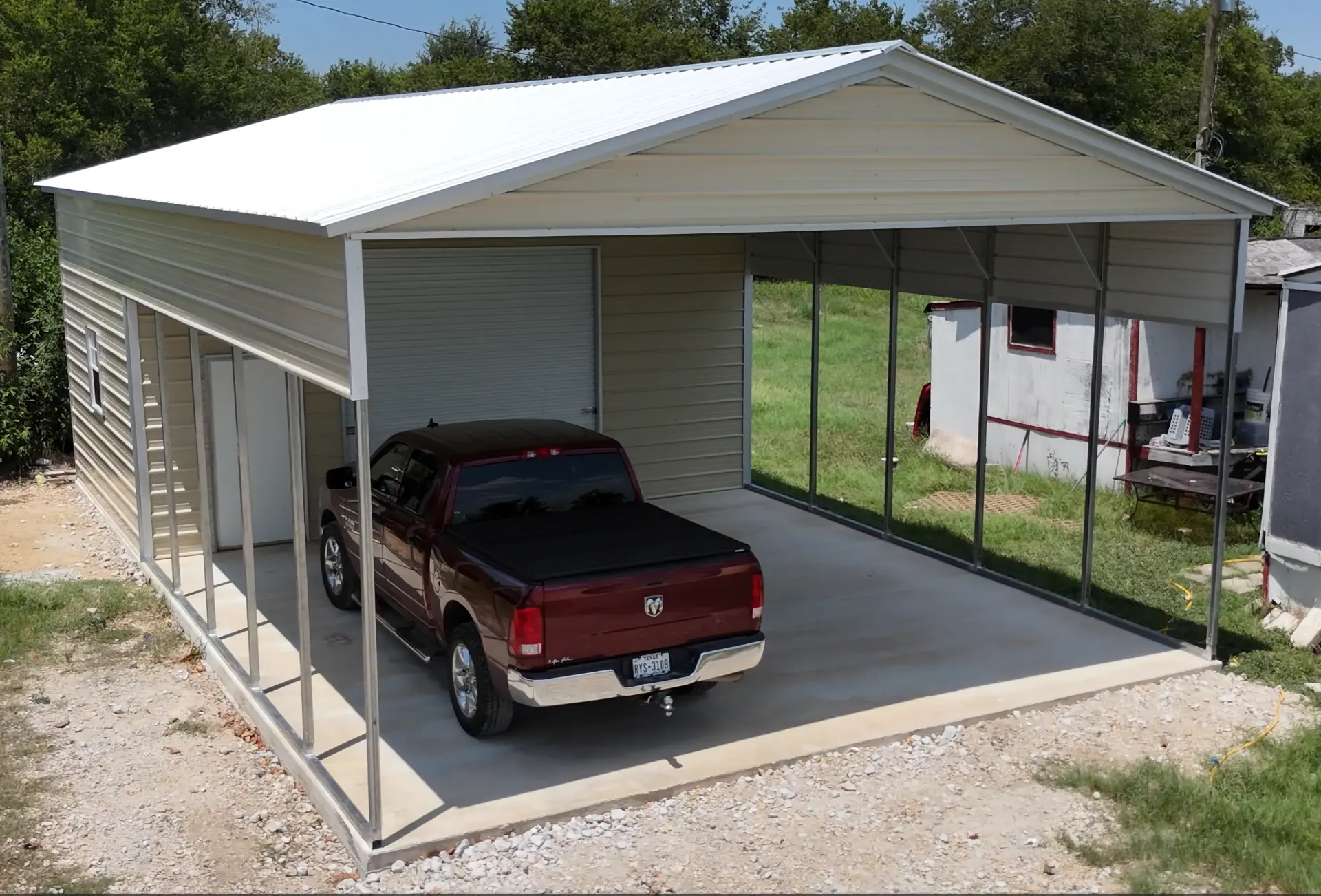 Carport / Utility Combo